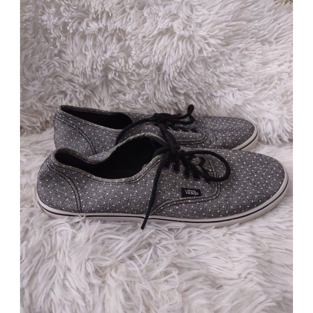 Vans Atwood Lace Up Gray Sneakers Low Top Casual Street Skate Shoes Women's 8.5